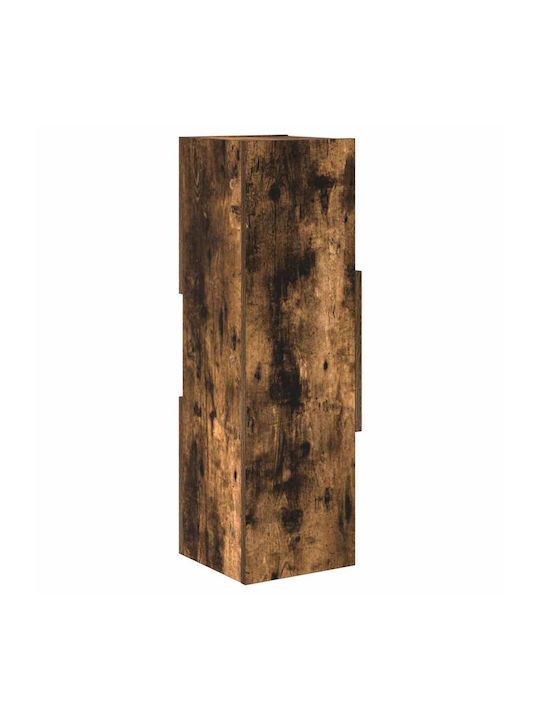 Дървен Бюро Шкаф Бял 25.5x25x80см