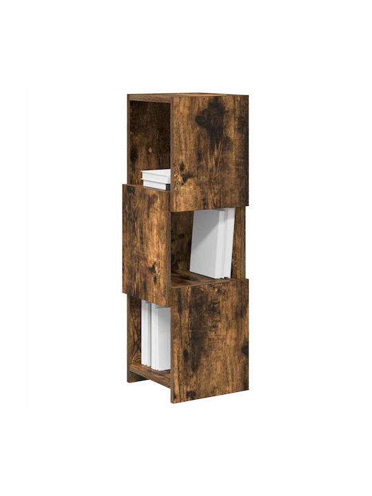 Дървен Бюро Шкаф Бял 25.5x25x80см