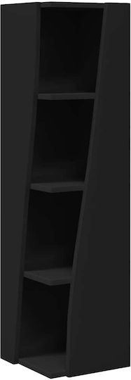 Büroaufbewahrungsschublade und -schrank Holz Weiß 27,5x27x102cm