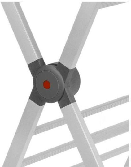 N'Oveen Folding Heated Floor Clothes Drying Rack Made of Aluminum