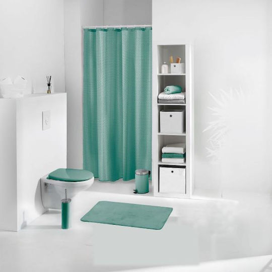 L-C Quartz Shower Curtain 180x200cm Tilleul