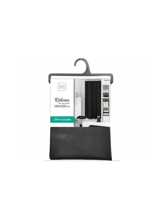 L-c Vitamine Peva Shower Curtain 180x200cm Noir