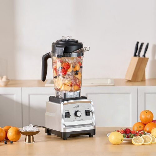 Vevor Blender Cu Cană Din Plastic 2,5 L 1600W Gri BDJYZSBJBJ30V7WQXV2