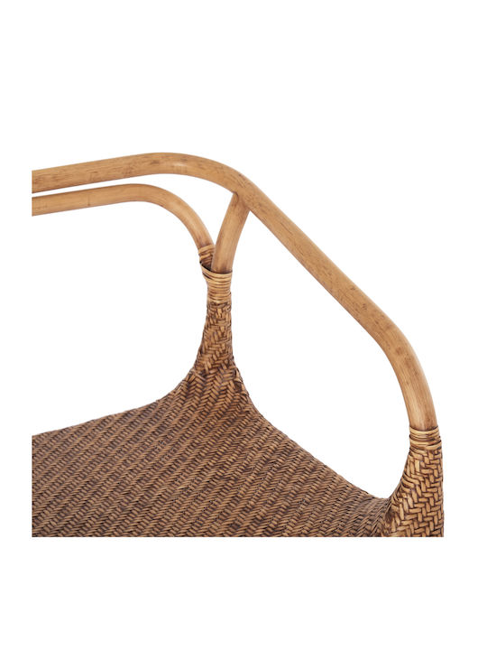 Relik Fotolii Sala de mese Lemn Natural Rattan-Walnut 1buc 60x57x79buc