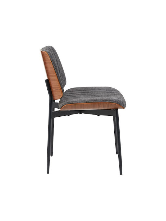 Kathy Dining Chair Metallic Gray 51x58x81cm