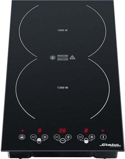 Steba IK 200 Countertop Burner Keramik Double Schwarz