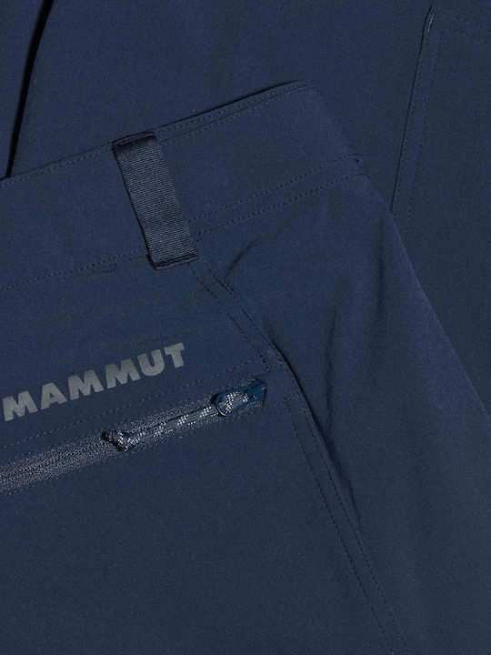 Mammut Runbold Ανδρικό Κοντό Παντελόνι Πεζοπορίας Μπλε