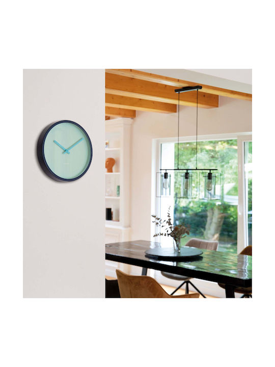 Remember Ρολόι Τοίχου Τιρκουάζ Ø30cm