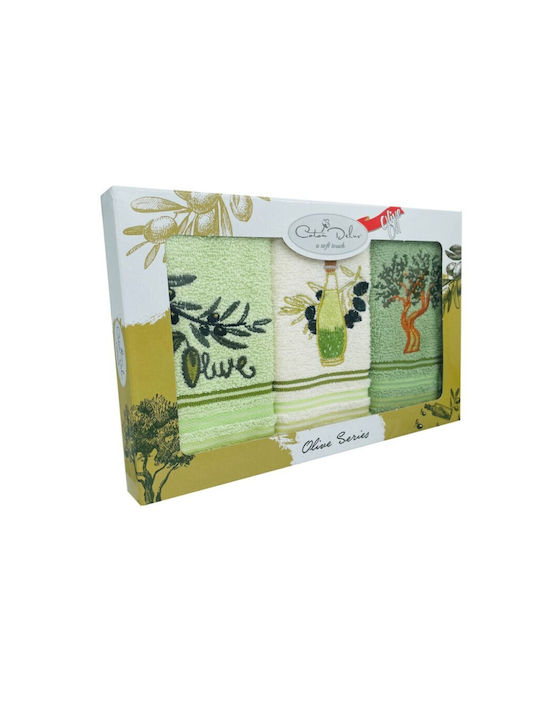 Coton Delux Prosop din 100% Bumbac 30x50cm 3buc