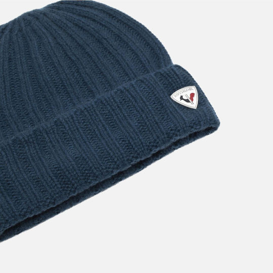 Beanie Γυναικείος Σκούφος Πλεκτός σε Navy Μπλε χρώμα