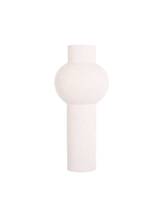 Ceramic Tabletop Decor Fb94604.01 Off-White Crystal Φ17 5x40cm