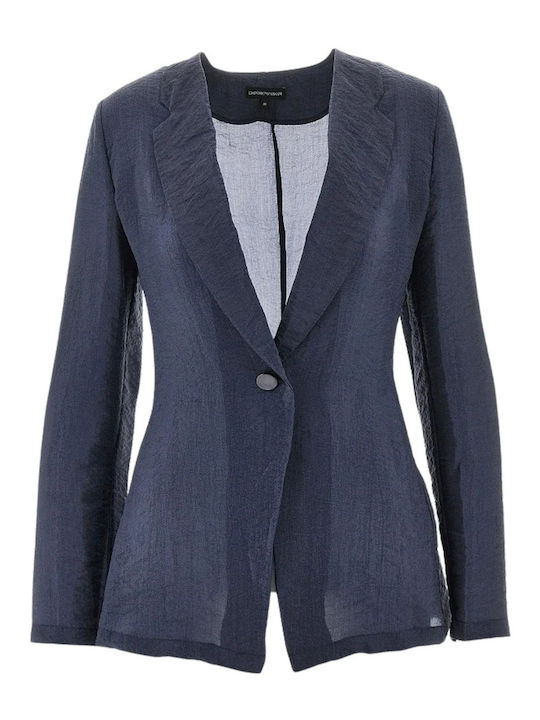 Emporio Armani Women's Blue Blazer