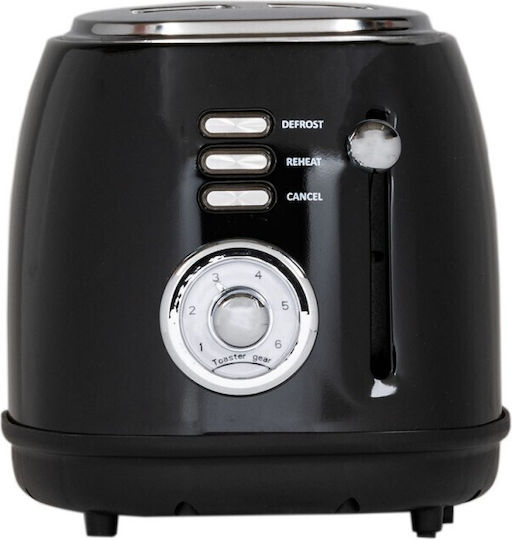 Morris Φρυγανιέρα 2 Θέσεων 850W Μαύρη