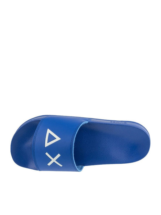 Men's Blue Slides