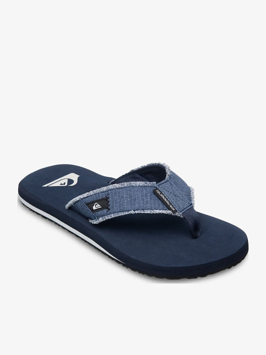 Monkey Abyss Men's Anatomic Flip Flops Blue