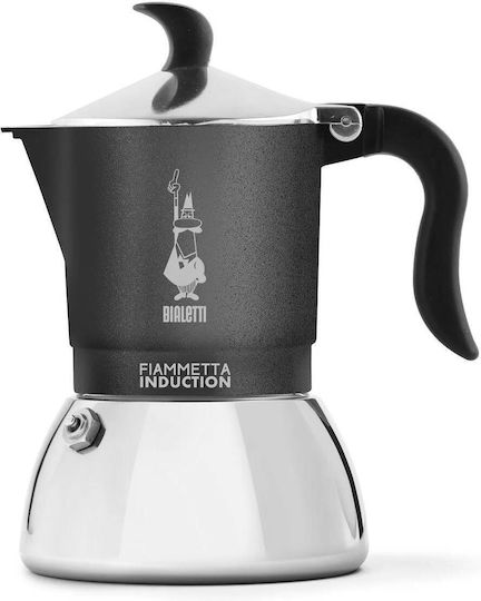 Bialetti Fiammetta Espresso-Kanne Gray