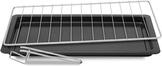 Izzy IZ-8015 Electric Countertop Oven 48lt with 2 Burners Black