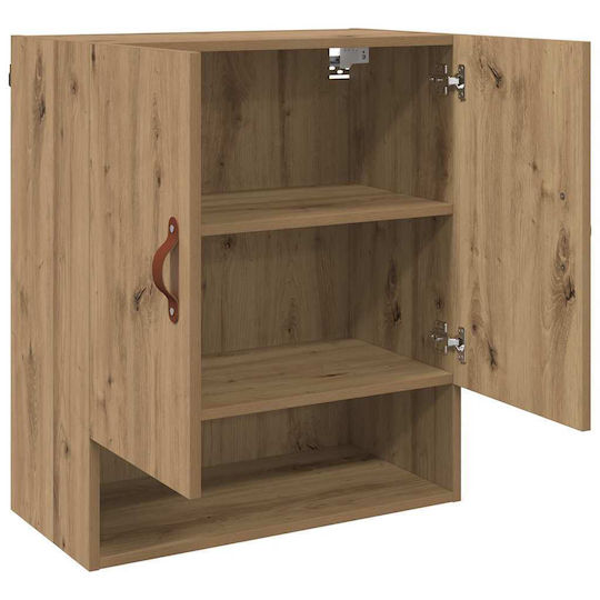 vidaXL Bathroom Cabinet L60xW31xH70cm Brown