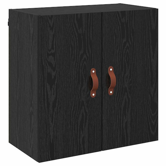 vidaXL Ντουλάπι Μπάνιου 60x31x60cm Μαύρο