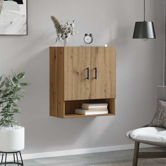 vidaXL Badezimmerschrank B60xT31xH70cm Braun