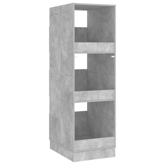 vidaXL Cabinet de baie Mobilier pentru baie L50xA68xÎ162cm Gri