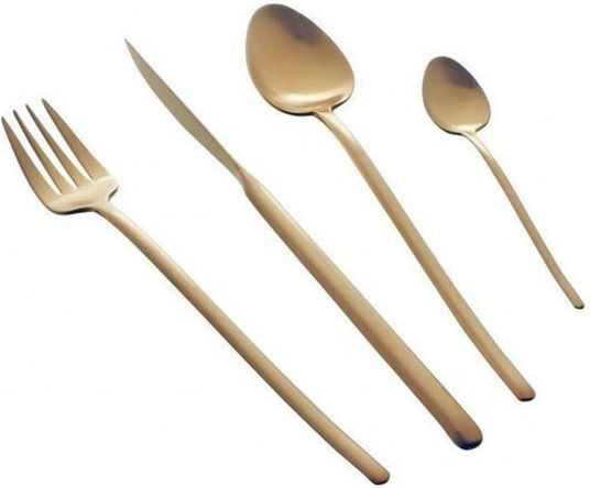 Herdmar Besteckset Edelstahl Gold 30Stück