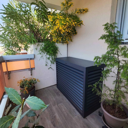 Decoclim Decoclim 68x90x45cm Outdoor Unit Cover Anthracite Air Conditioner