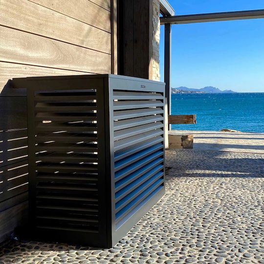 Decoclim 83.5x105x51cm Outdoor Air Conditioner Unit Cover Anthracite