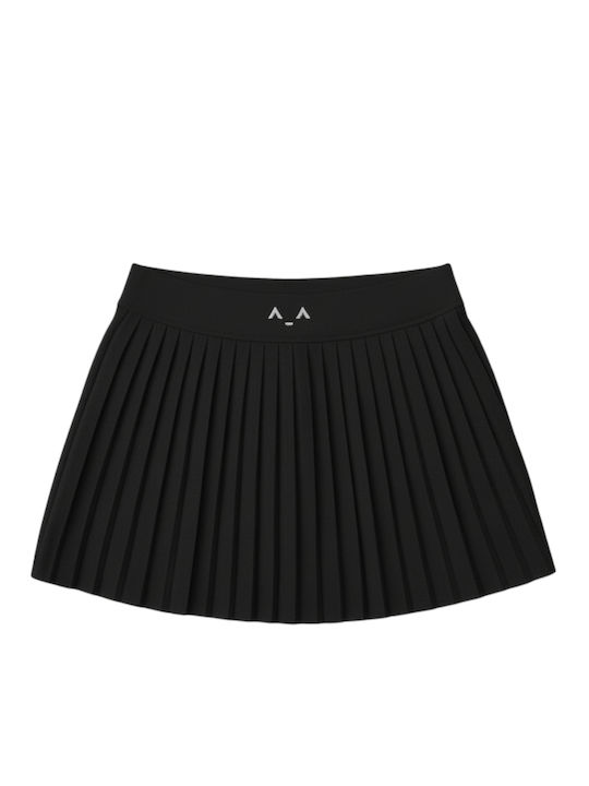 Πλισέ Φούστα Black