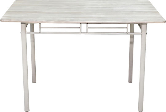 Pakketo Esszimmermöbel-Set Mit Roza Tisch Mit 4 Stücken 60x110cm