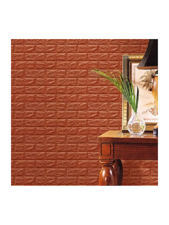 3D Wall Sticker Foam Stone Pattern