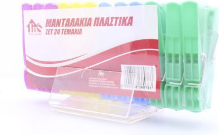 TnS Μανταλάκια από Πλαστικό 24τμχ 5204558360783 TnS Μανταλάκια από Πλαστικό 24τμχ 5204558360783