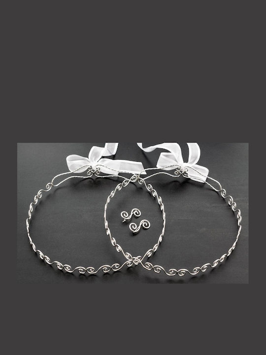 Wedding Crowns Spiral Handmade Silver 925