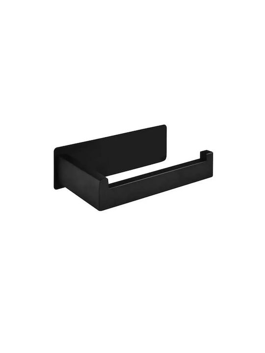 Verk Group Wall Mounted Black Metallic Paper Holder