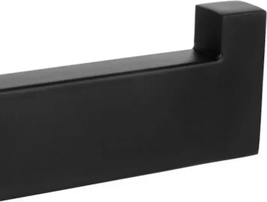 Verk Group Wandmontierter Metallischer Papierhalter Schwarz