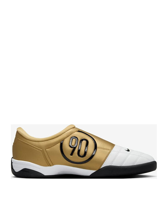 Nike Total 90 Ghete Fotbal cu Talpă cu Crampoane Albe