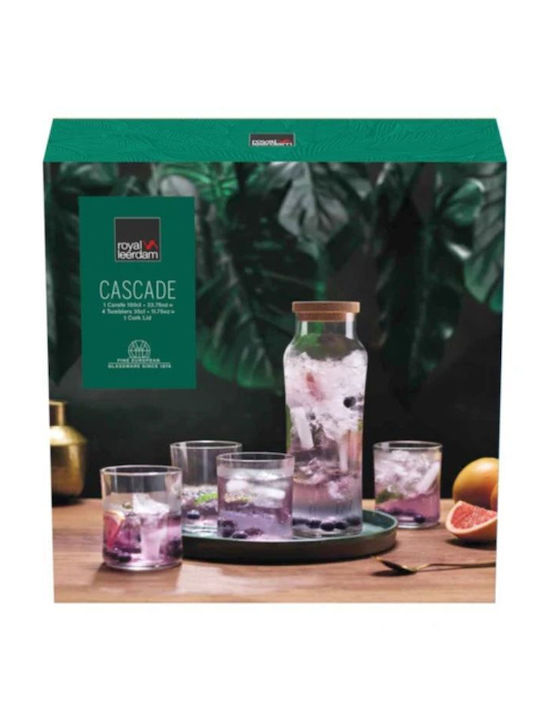Espiel Γυάλινη Καράφα Σερβιρίσματος με Πώμα 1000ml 4τμχ Espiel Γυάλινη Καράφα Σερβιρίσματος με Πώμα 1000ml 4τμχ