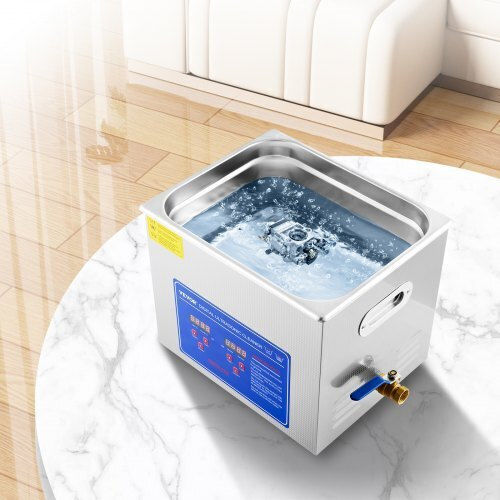 Vevor Ultrasonic Cleaner 10lt Inox with Digital Timer