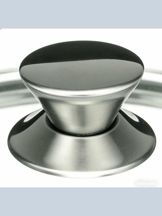 Relaxdays Tieftopf aus Aluminiumguss 10l / 20cm