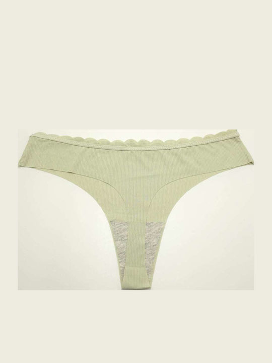 Damen-Slip Mint Grün