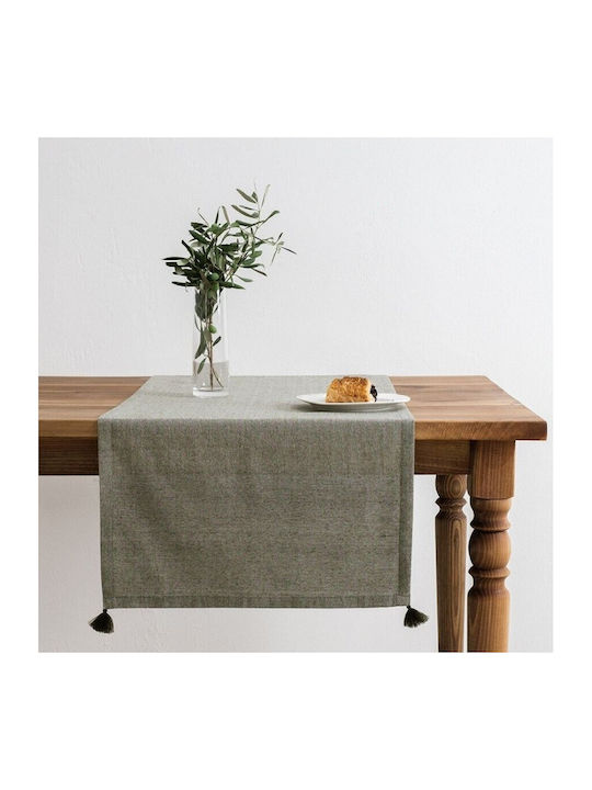 Lenjerii Deosebite Baumwoll Läufer Selendi Grün 50x150cm