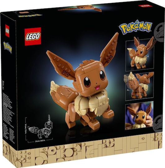 LEGO Pokemon Eevee Pentru 18+ Ani 587 Bucăți