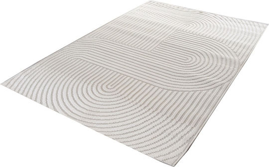 Tzikas Carpets Mira Modern Bedroom Rugs Set Ecru 398-0-335-69678-060 3pcs