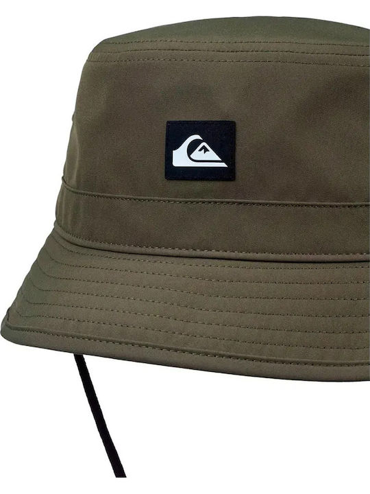 Quiksilver Υφασμάτινo Ανδρικό Καπέλο Στυλ Bucket Χακί