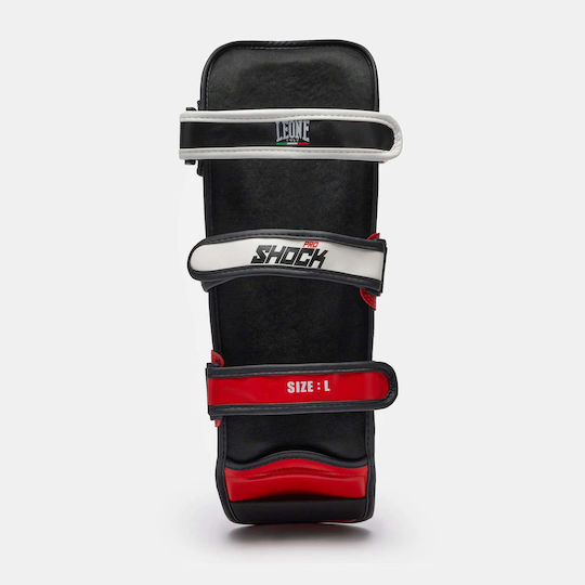 Leone 1947 Adults Red Shin Guards