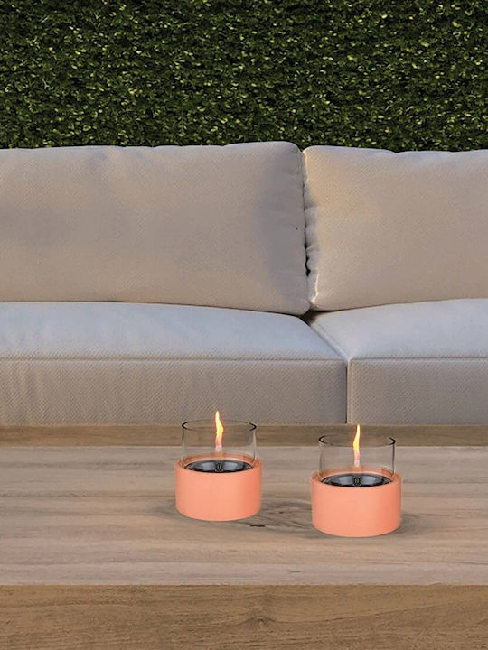 Tenderflame Focar Interior din metal Portocaliu