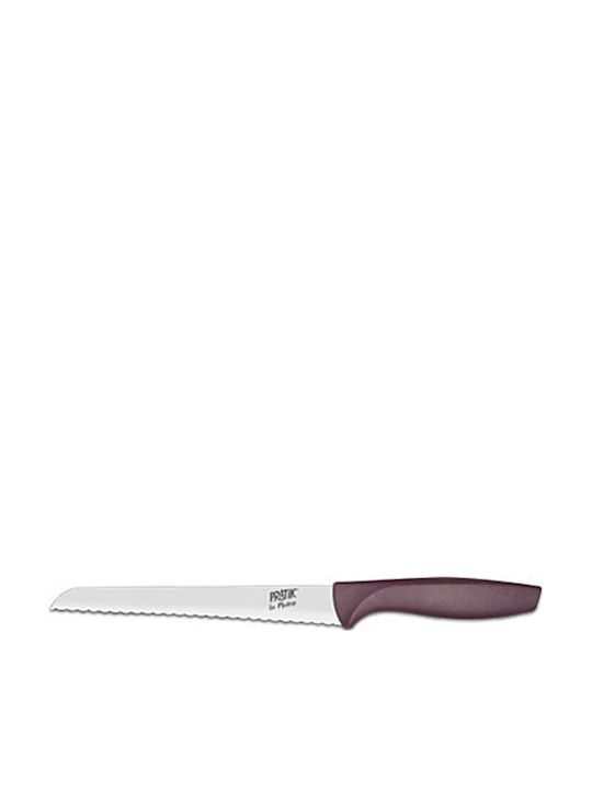 Pirge Pratik Cuțit de Pâine din Oțel Inoxidabil 17cm