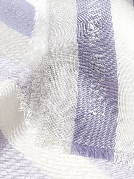 Emporio Armani Γυναικείο Κασκόλ Γκρι