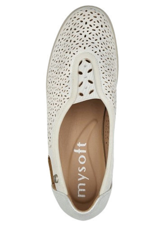 Slip-On-uri Anatomici Pentru Femei Argintii