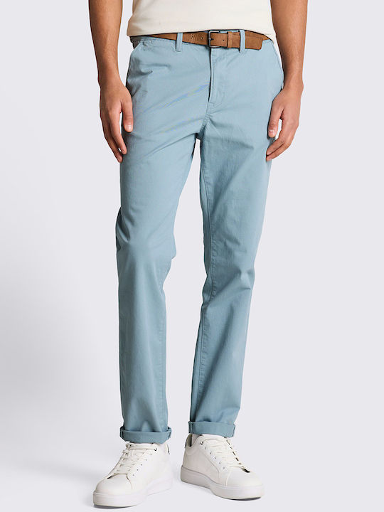 Tom Tailor Pantaloni Chino Albastru Deschis